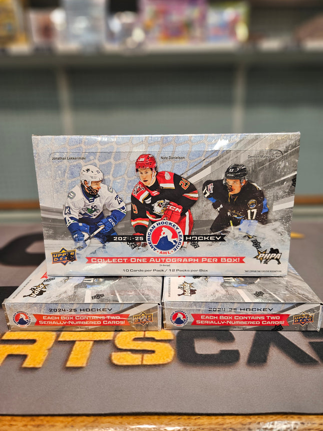 AHL 2024-25 UD Ahl Hockey Box