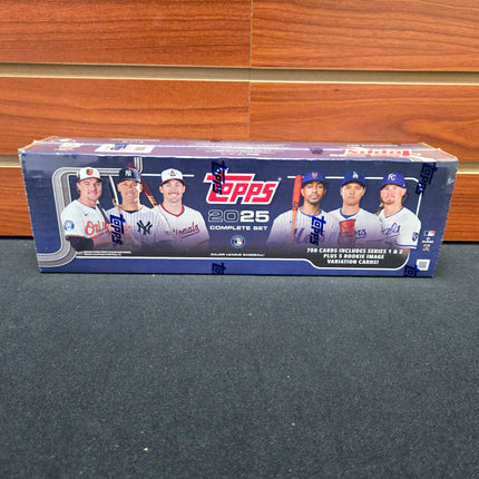MLB 2025 Topps Complete Set Baseball Blue Box