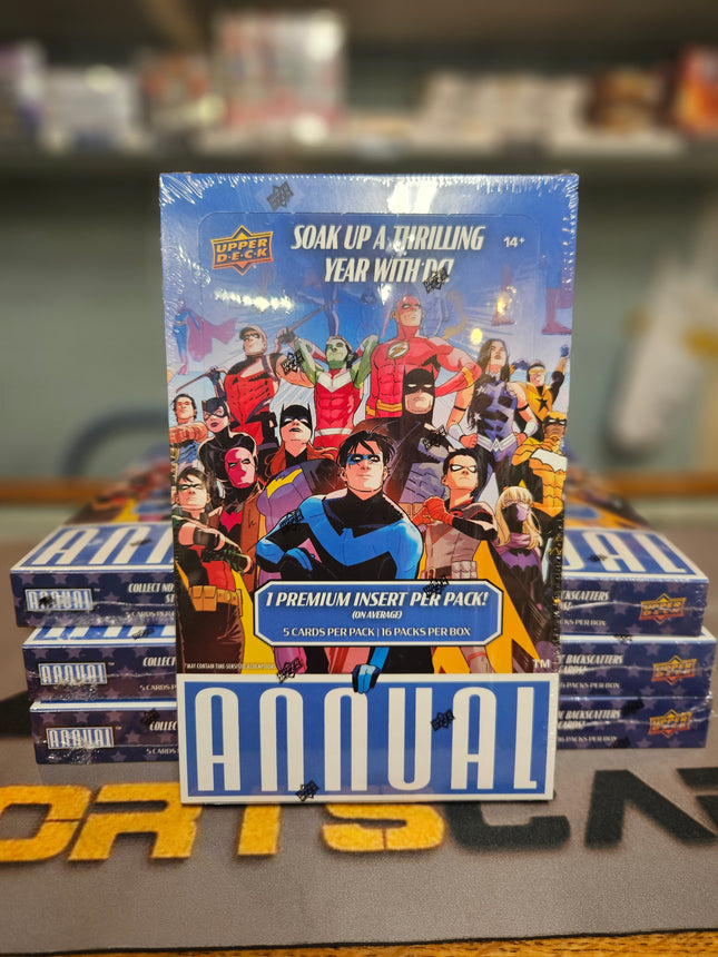 DC 2023-24 Upper Deck DC Annual Hobby Box