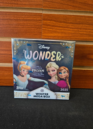 Disney Wonder 2025 Topps Chrome Mega Box