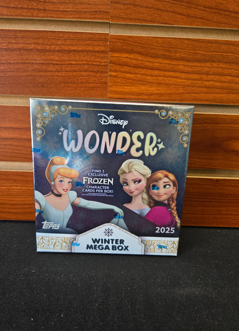 Disney Wonder 2025 Topps Chrome Mega Box