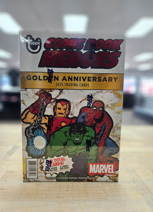 2025 Topps Marvel Comic Book Heroes Golden Anniversary Box