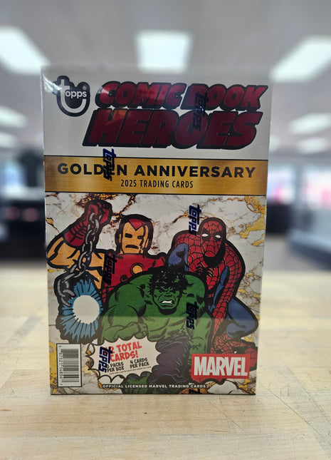 2025 Topps Marvel Comic Book Heroes Golden Anniversary Box