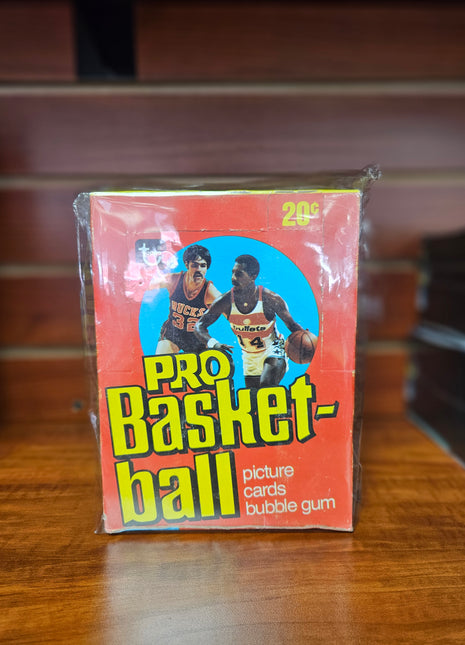 NBA 1978-79 Topps Basketball BBCE Sealed Hobby Box