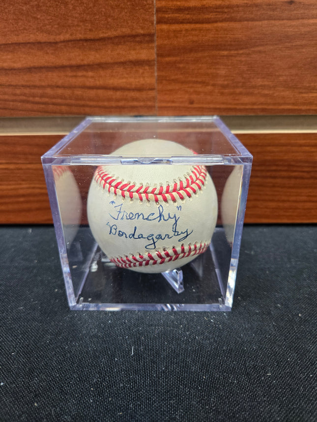 MEM Frenchie Bordagaray Signed Baseball