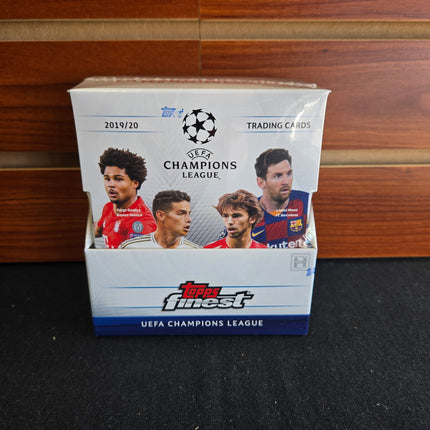 Soccer 2019-20 Topps Finest UEFA Champions League Hobby Box