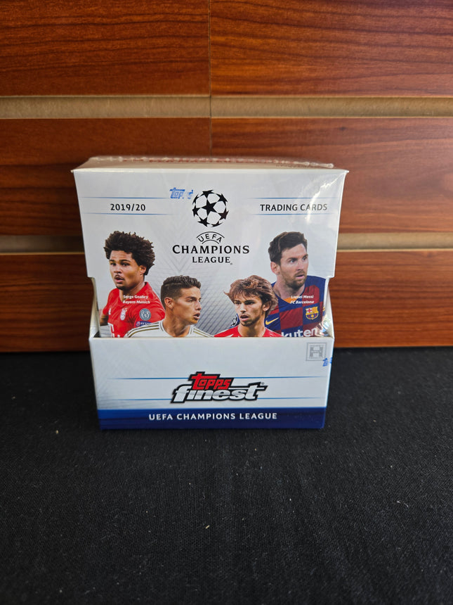 Soccer 2019-20 Topps Finest UEFA Champions League Hobby Box