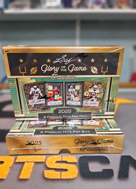 NFL 2025 Leaf Glory of the Game Football Box