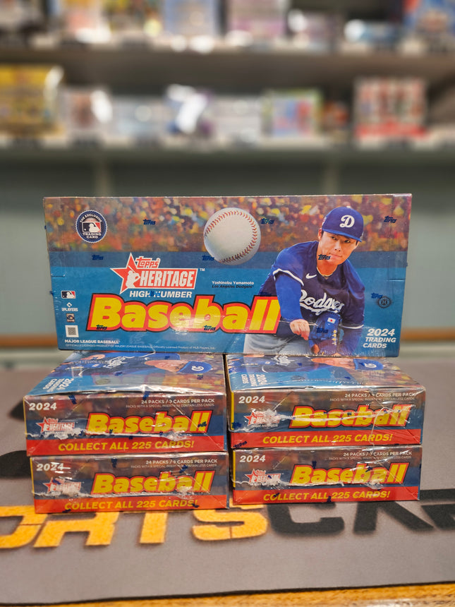 MLB 2024 Topps Heritage High Number Hobby Box