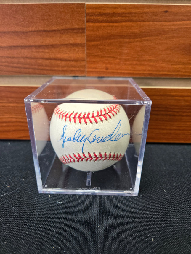 MEM Sparky Anderson Signed Baseball