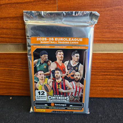NBL 2025-26 Contenders Euroleague Basketball Hobby PACK