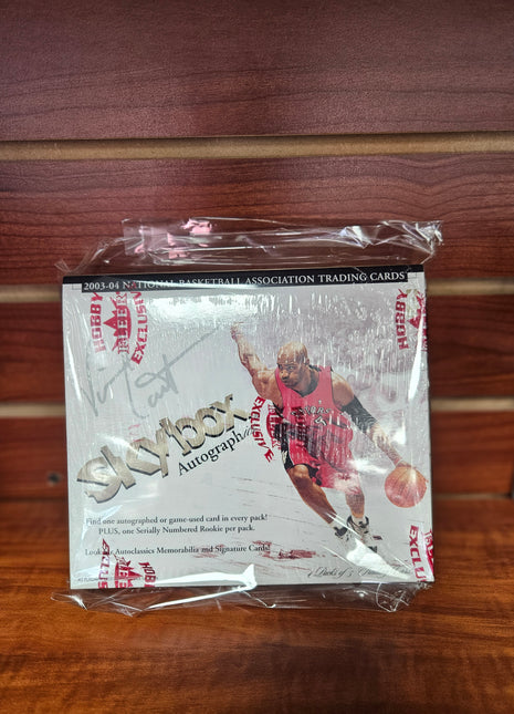 NBA 2003-04 Skybox Autographics Basketball Hobby Box