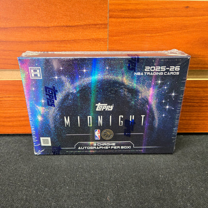 NBA 2025-26 Topps Midnight Basketball Box