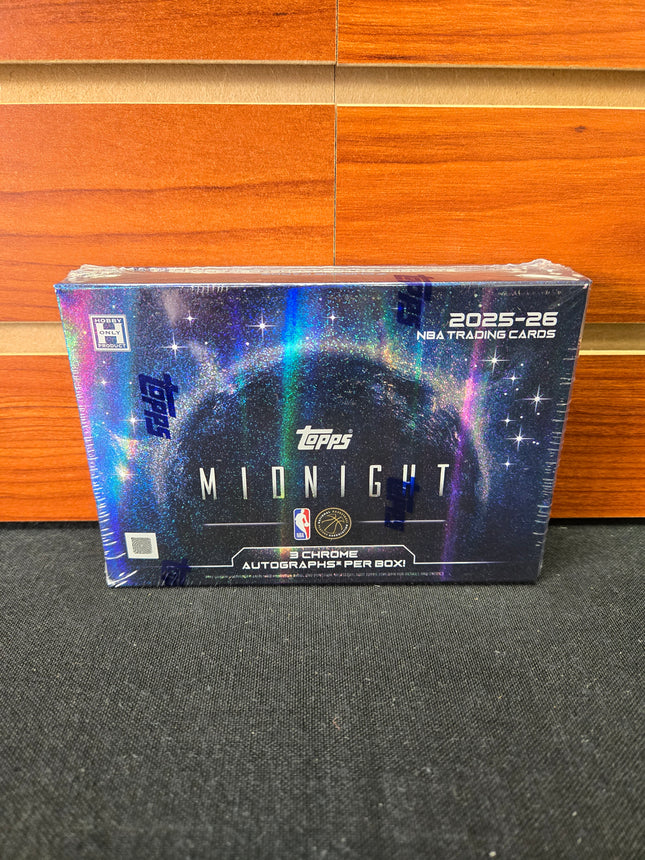 NBA 2025-26 Topps Midnight Basketball Box