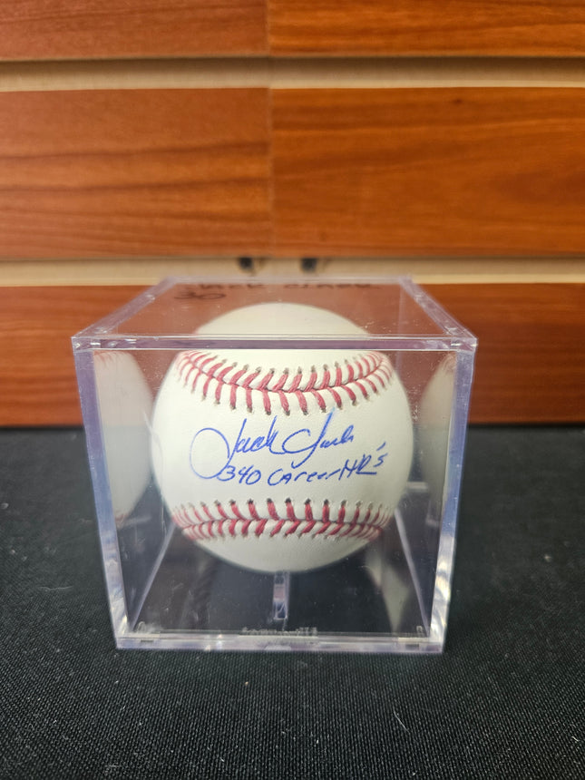 MEM Jack Clark Signed Baseball