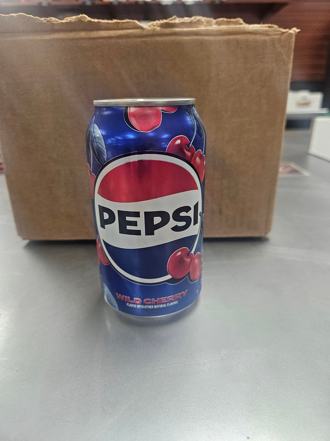 Wild Cherry Pepsi 12 oz can