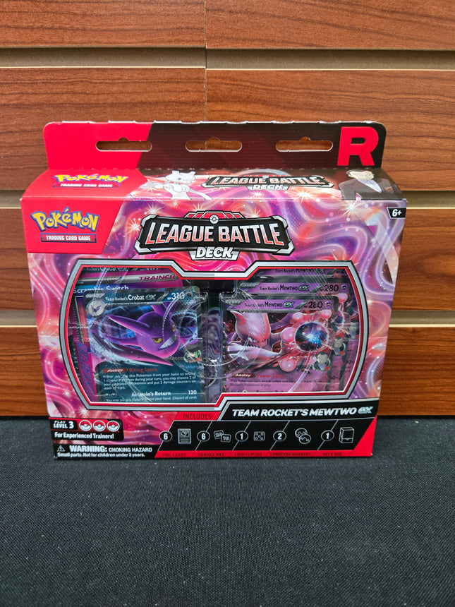 Pokemon Team Rockets Mewtwo Battle Deck Ex Box