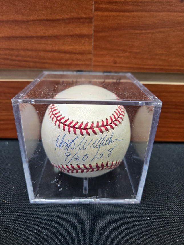 MEM Hoyt Wilhelm Signed Baseball