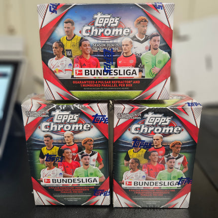 Soccer 2024-25 Topps Chrome Bundesliga Value Box