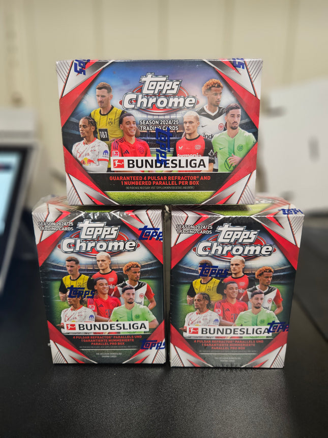 Soccer 2024-25 Topps Chrome Bundesliga Value Box