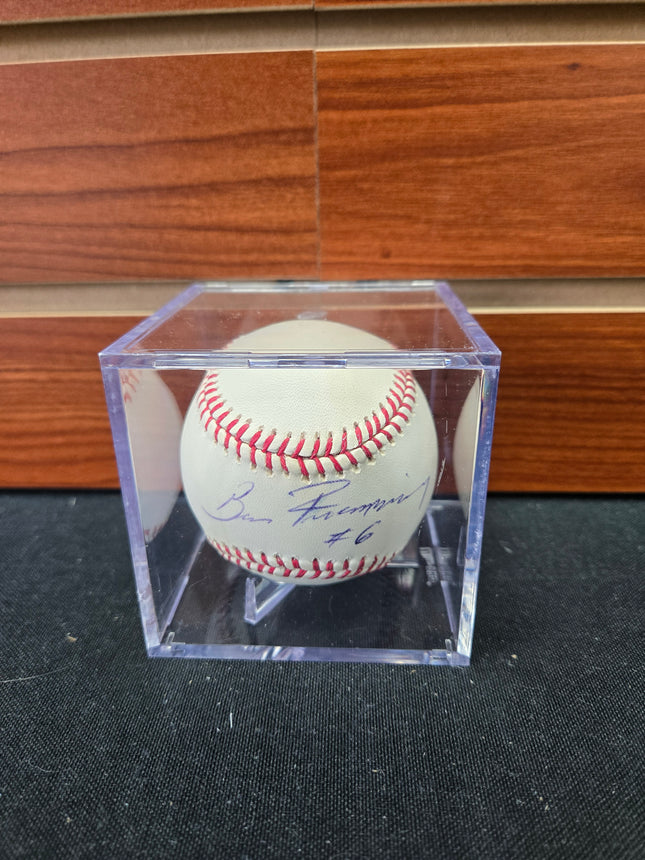 MEM Bruce Froemming Signed Baseball