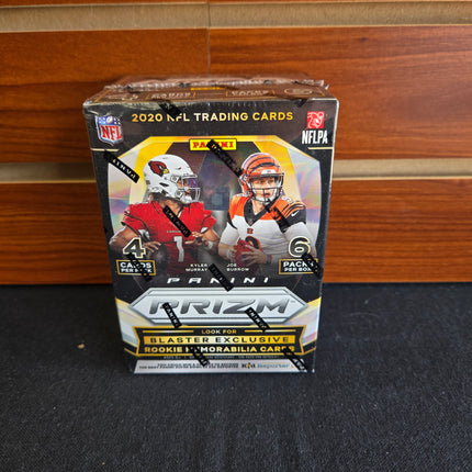 NFL 2020 Prizm Football Blaster Box (Disco Prizms)