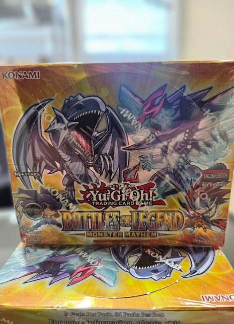 Yu-Gi-Oh Battles of Legend Monster Mayhem Booster Box