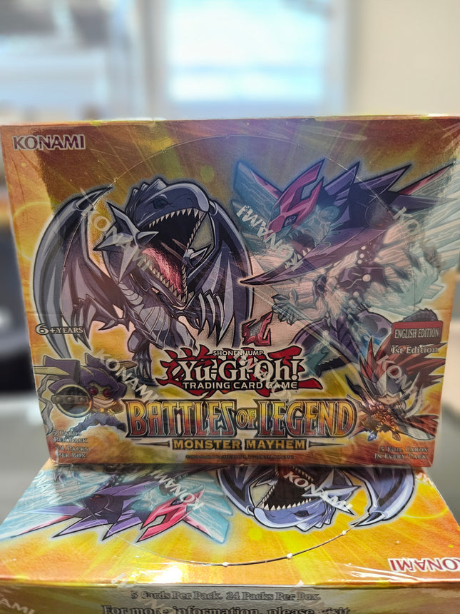 Yu-Gi-Oh Battles of Legend Monster Mayhem Booster Box