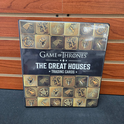 NSP 2025 Game Of Thrones The Great Houses Trading Card Binder