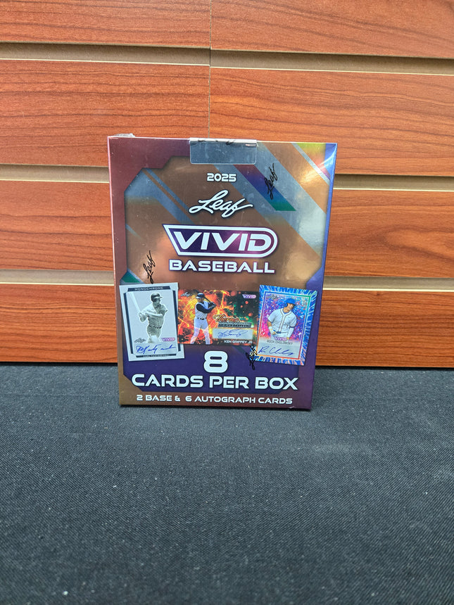 MLB 2025 Leaf Vivid Baseball Hobby Box