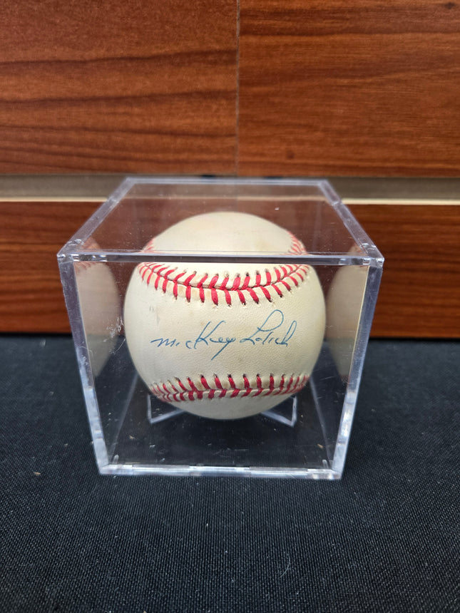 MEM Mickey Lolich Signed Baseball