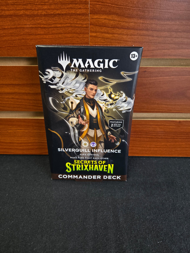 MTG Magic The Gathering Secrets Of Strixhaven Commander Deck