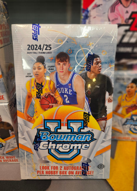 2024-25 Bowman University Chrome Basketball Hobby Box