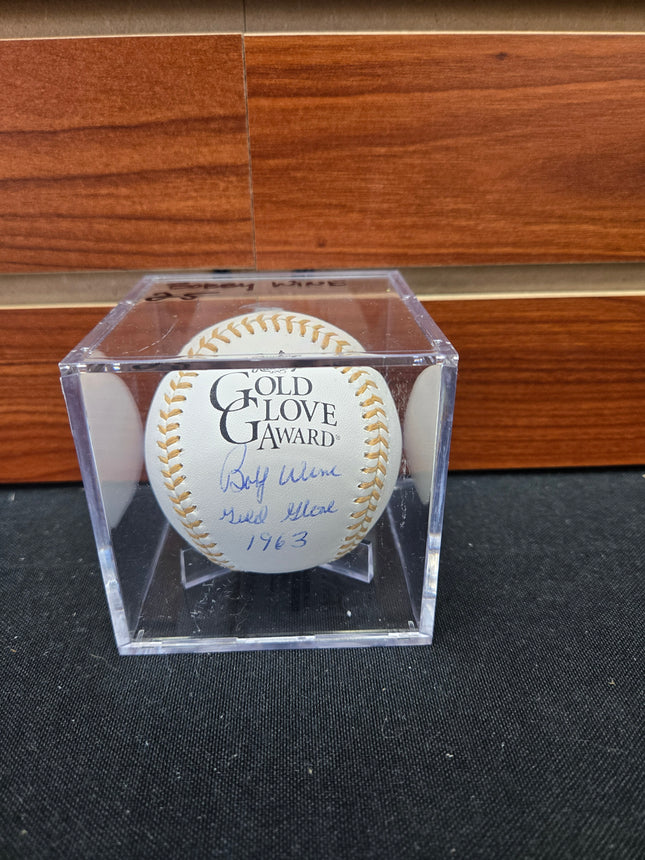 MEM Bobby Wine Signed Baseball