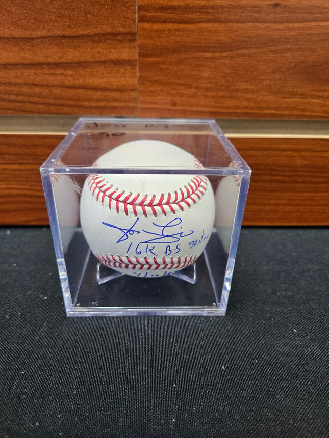 MEM Jose Rijo Signed Baseball