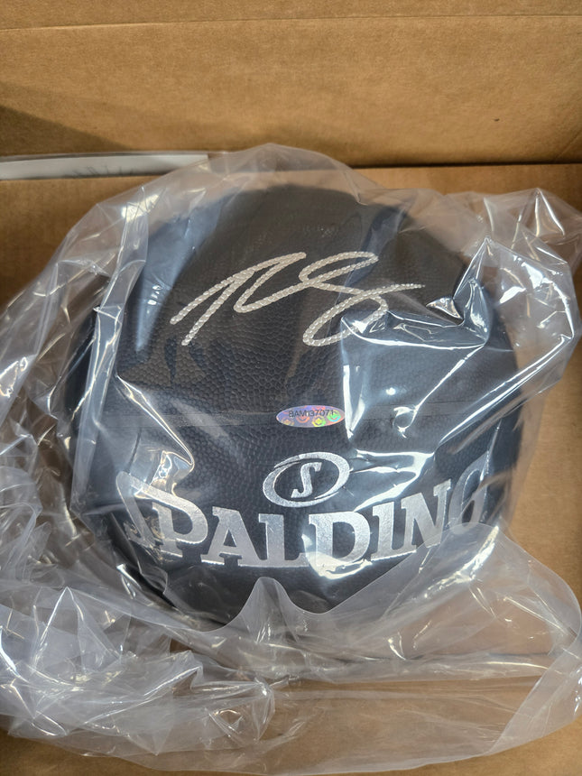 MEM Ben Simmons Signed Basketball UDA BAM137071