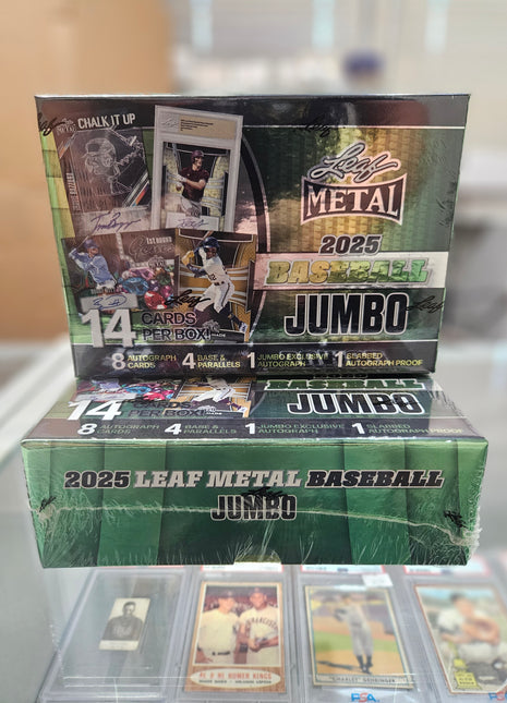 MLB 2025 Leaf Metal Baseball Jumbo Box