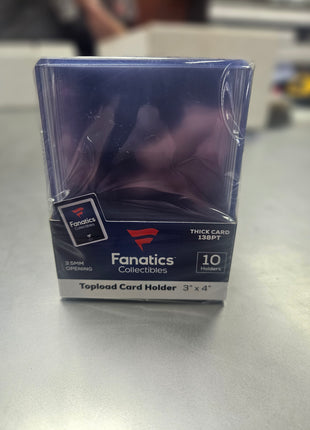 Fanatics Collectibles 138pt Toploader