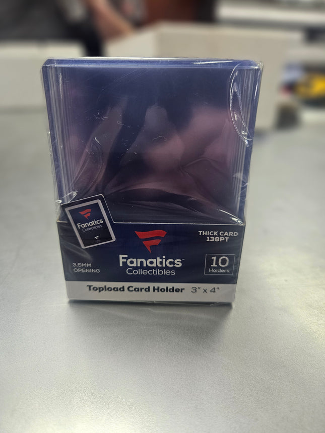Fanatics Collectibles 138pt Toploader