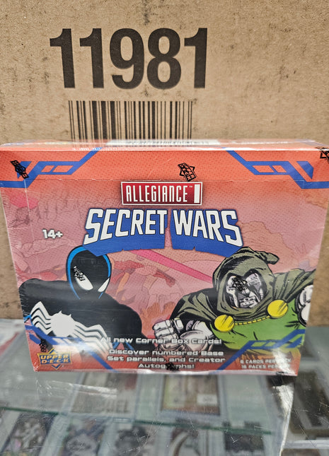 MCU 2024 UD Marvel Allegiance Secret Wars Box