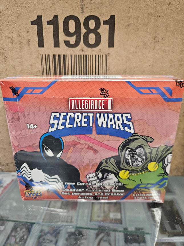 MCU 2024 UD Marvel Allegiance Secret Wars Box