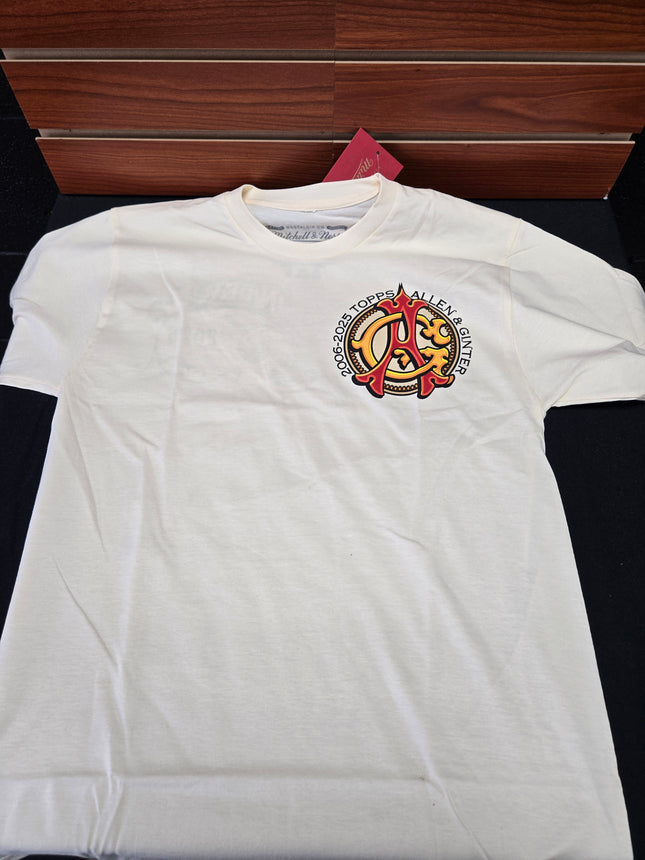 Topps Allen & Ginter Cream Anniversary T Shirt