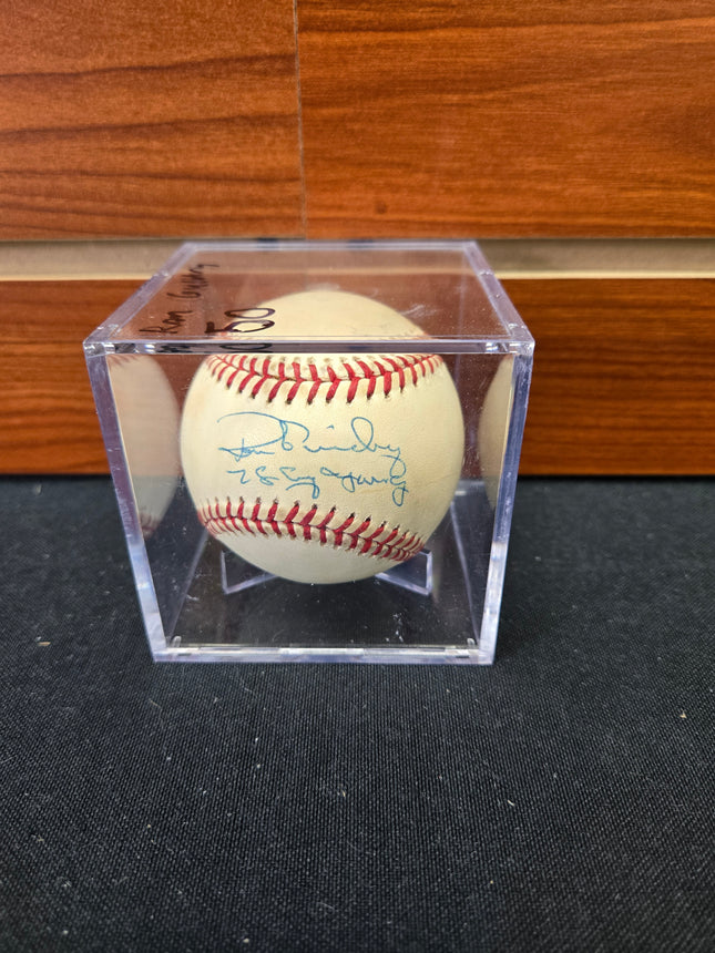 MEM Ron Guidry Signed Baseball