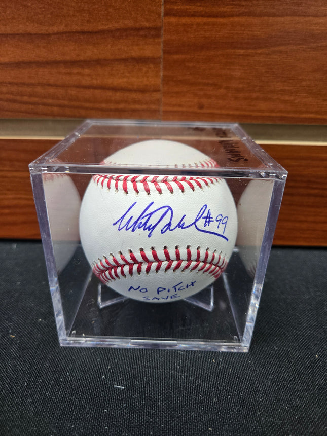 MEM Mitch Williams Signed Baseball