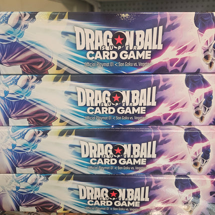 Dragon Ball Super Card World Official Playmat 01 Son Goku vs Vegeta