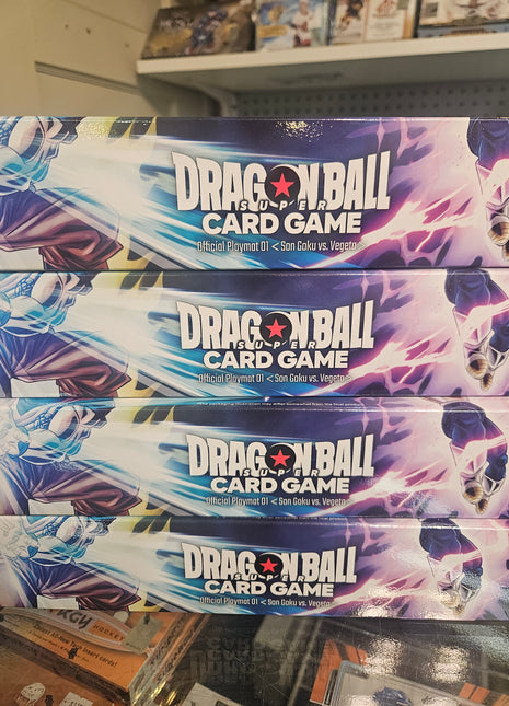 Dragon Ball Super Card World Official Playmat 01 Son Goku vs Vegeta
