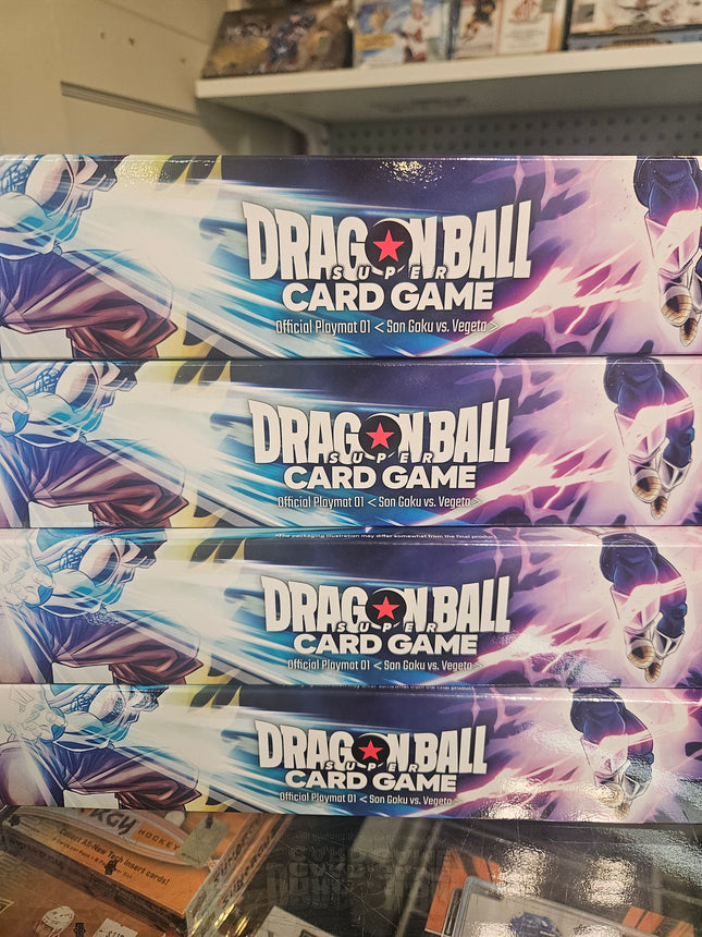 Dragon Ball Super Card World Official Playmat 01 Son Goku vs Vegeta