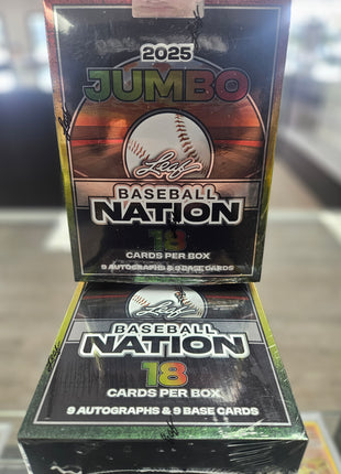 MLB 2025 Leaf Baseball Nation Jumbo Box