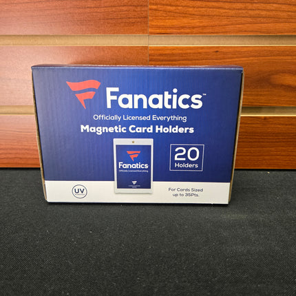 Fanatics Collectibles Magnetic Card Holder 35pt 20 Pack