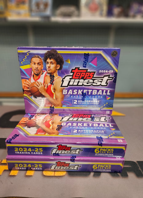 NBA 2024-25 Topps Finest Basketball Hobby Box